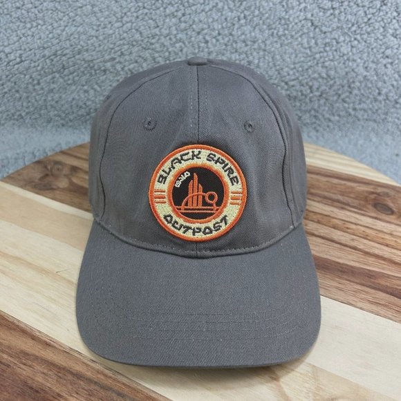 Disney Other - Disney Parks Star Wars Galaxy's Edge Black Spire Outpost Adjustable Gray Hat Cap